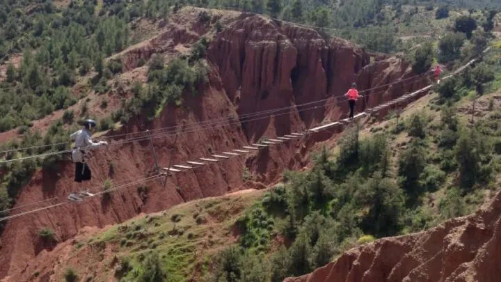 Ziplining in the Atlas Mountains COVER