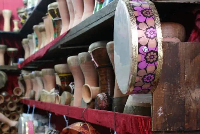 Musical Instruments in Marrakech