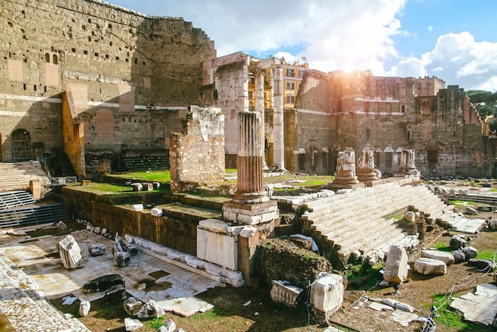 Pompeii Italy with kids