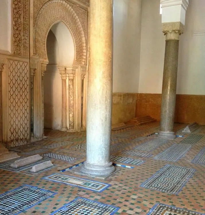 Saadian Tombs in Marrakech