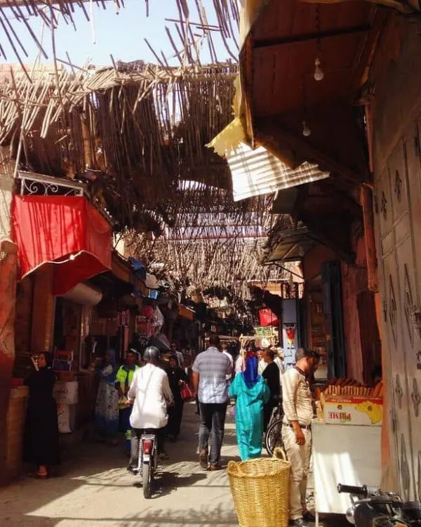 A Street in Marrakech: Is Morocco Safe?