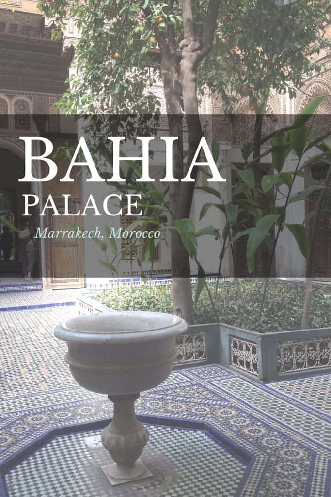 A Walk Through the Bahia Palace - MarocMama