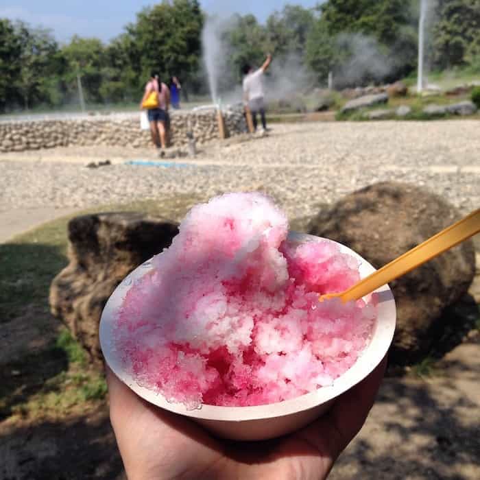 Geyser outside Chiang Mai