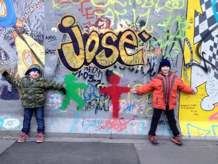 Berlin Wall with Kids