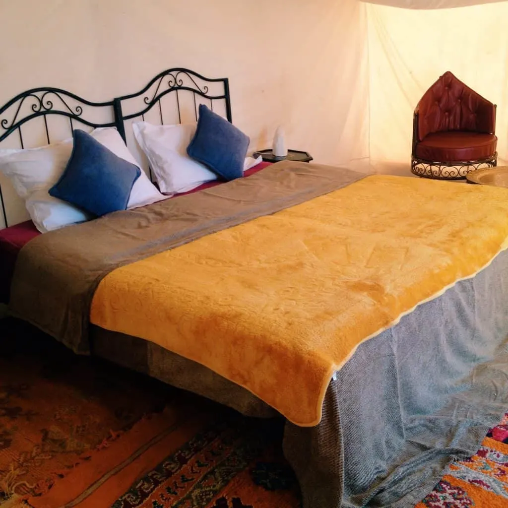 Sleeping in a Luxury Sahara Tent