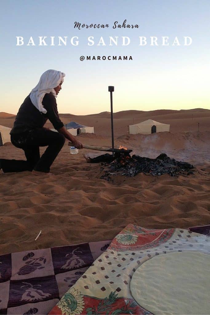 Baking Sand Bread in the Sahara