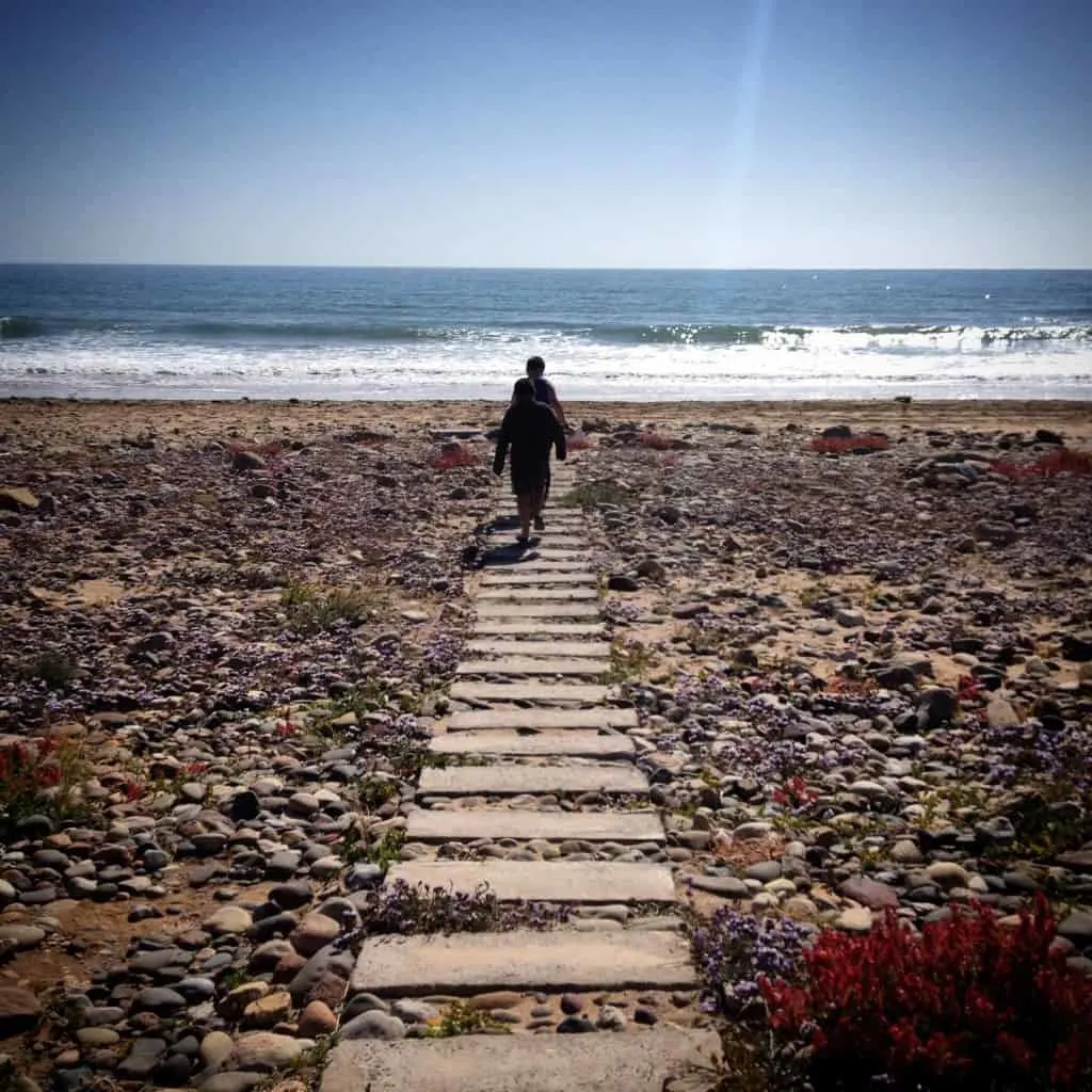 Boardwalk at Paradis Plage