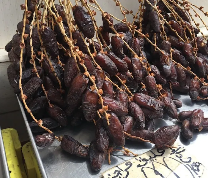 Dates in the Tunis Market