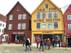 Bergen Norway wharf