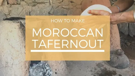 Baking Tafernout in the High Atlas Mountains
