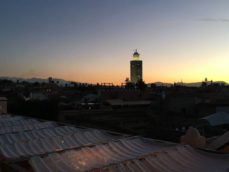 Kotoubia Mosque at Sunset