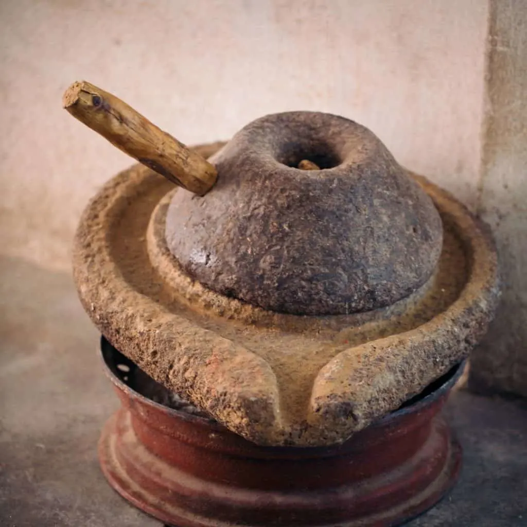 traditional argan press