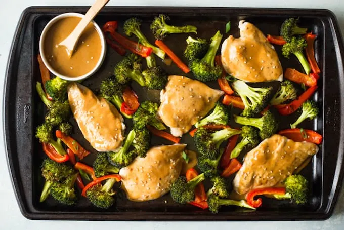 Chicken and Vegetable Sheet Pan Meal