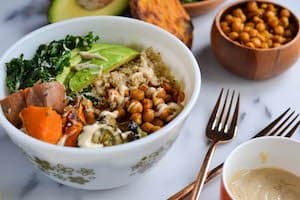 Curried Chickpea Power Bowl