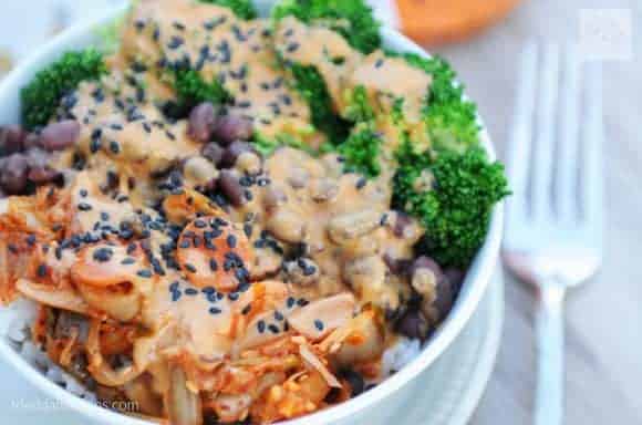 Kimchi Buddha Bowl