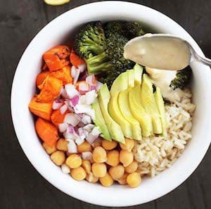 Sweet Potato Buddha Bowls