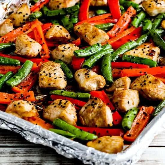 Chicken Stir Fry Sheet Pan Meal