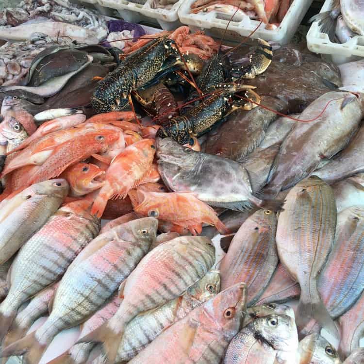 Fresh Seafood in Essaouira