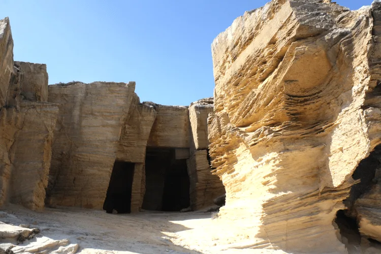 Rock Caves in Favignana