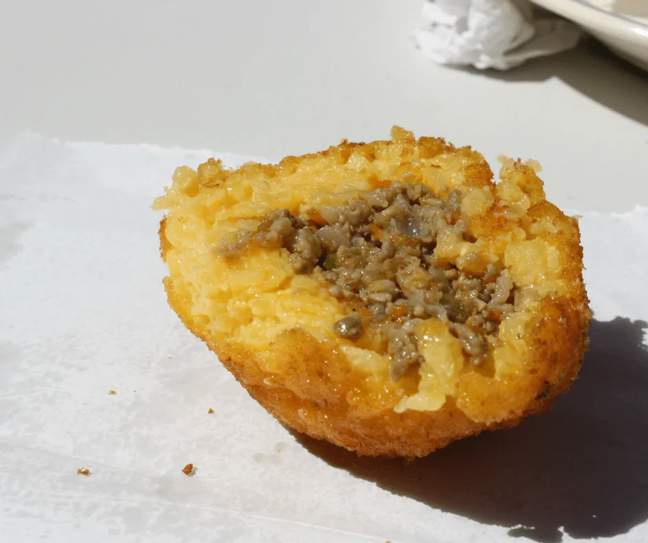 The BEST Arancina in Palermo