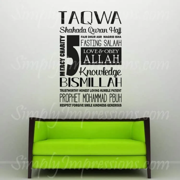 Simply Impressions Wall Decal