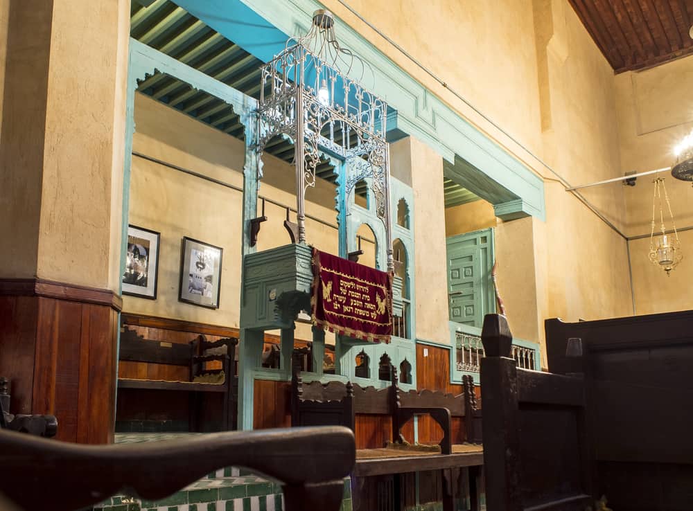 Ibn Danan Synagogue in Mellah. Fez El Jdid, Morocco.