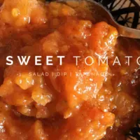 Moroccan Sweet Tomato Salad