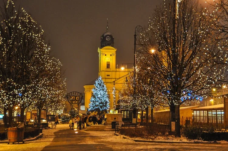 Debrecen Hungary for white Christmas