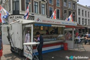 Stand selling Kibbeling and Haring