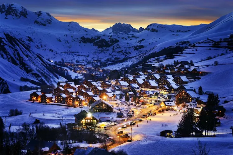 Guaranteed white Christmas in the French Alps