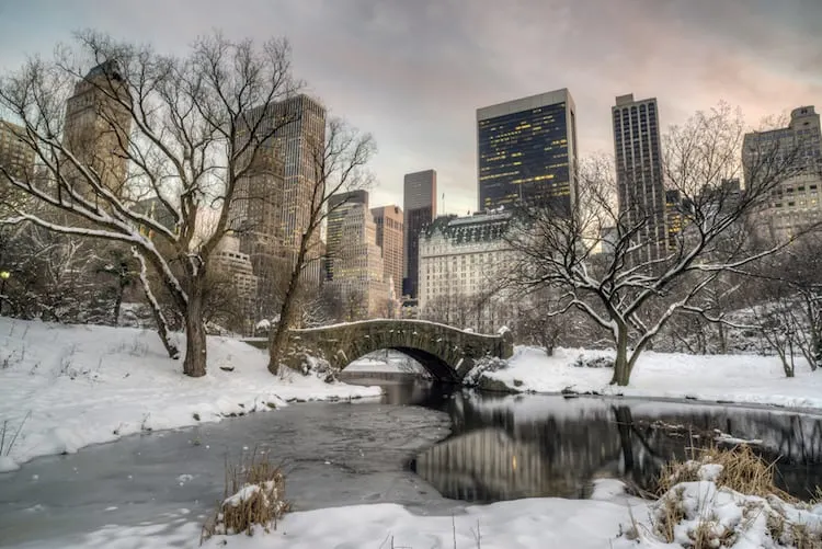 White Christmas in New York City