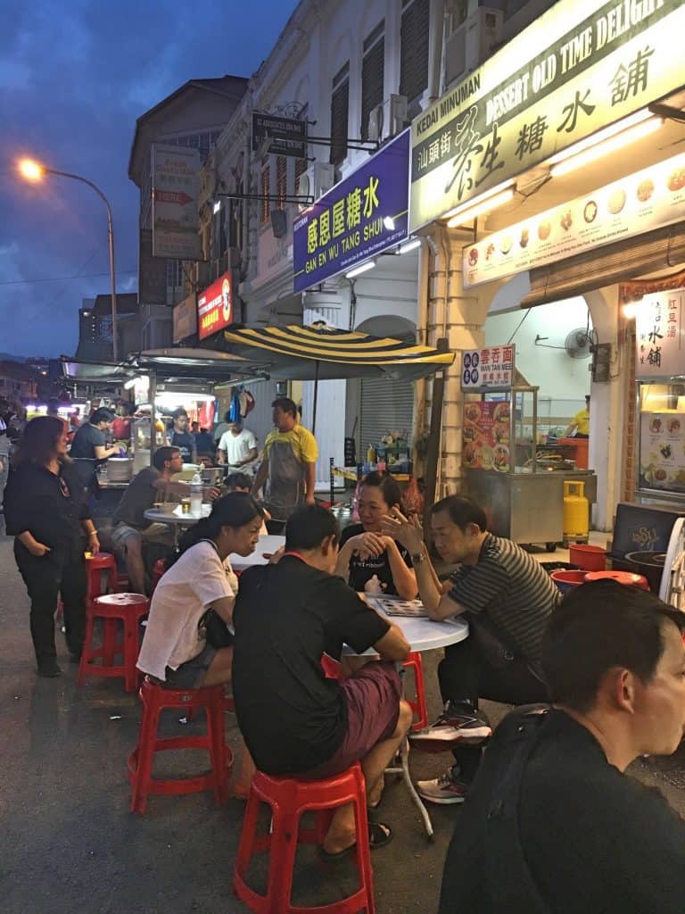 Penang Street food scene