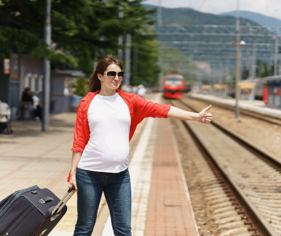 woman travel in pregnancy