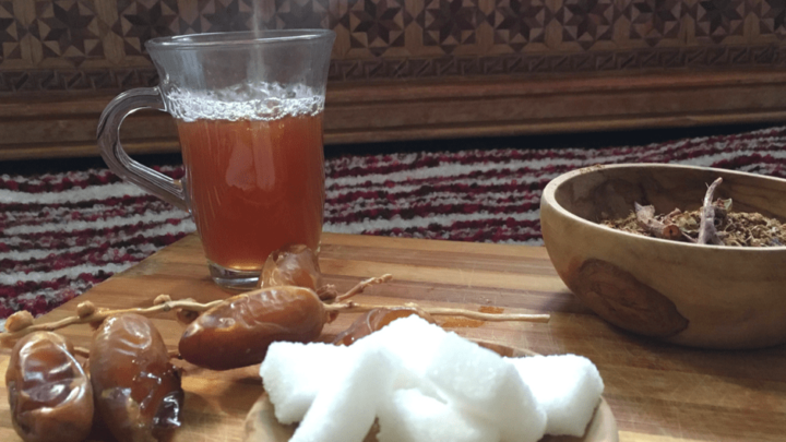 Moroccan Spiced Khunjul Tea