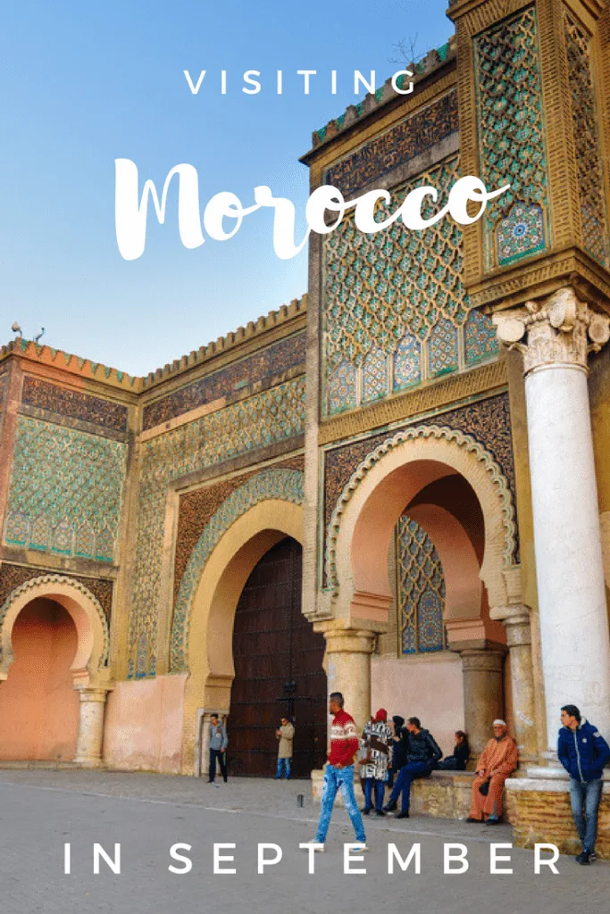 Visiting Morocco in September