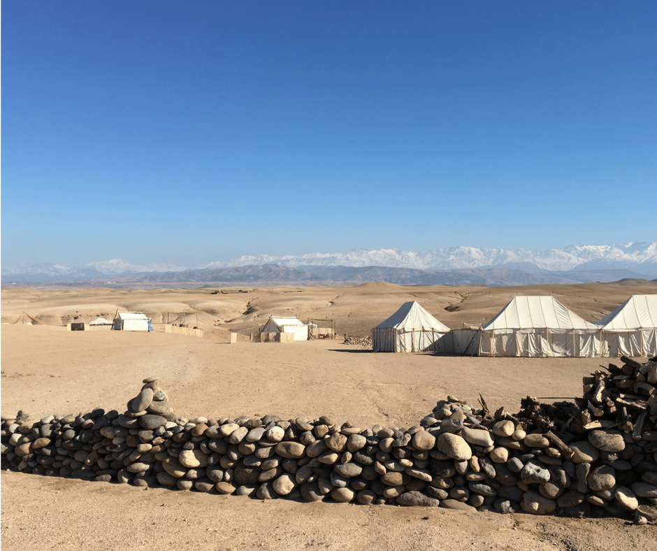 Lunch in the Agafay desert (1)