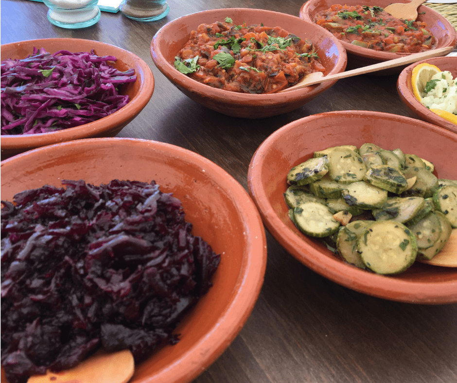 Lunch in the Agafay desert