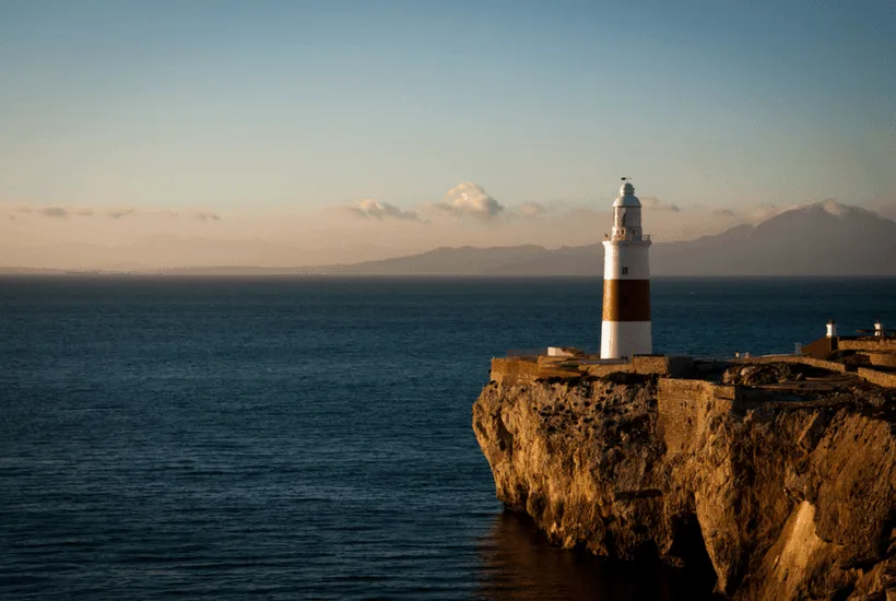 Lighthouse in Tangier Morocco