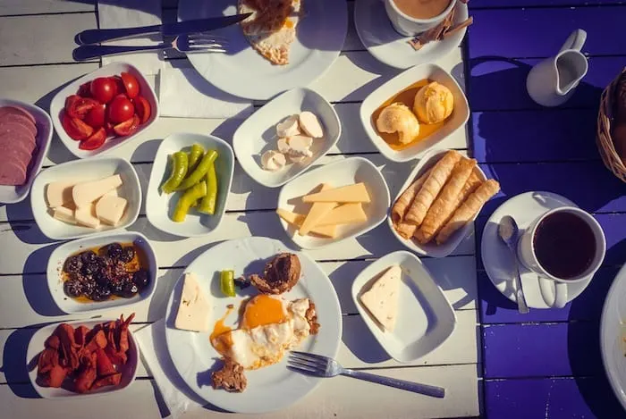 Turkish Breakfast Spread