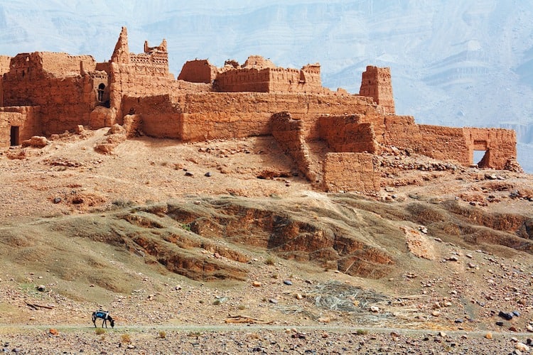 Abandoned ruins in Morocco