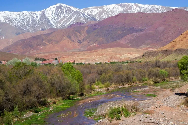 Atlas mountains in Morocco, Africa