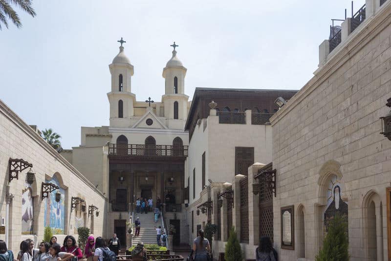 The Hanging Church in Cairo Egypt