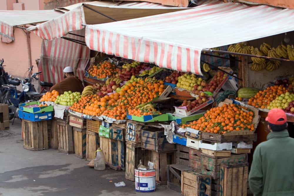 Drink lots of Vitamin C to fight off germms in Morocco