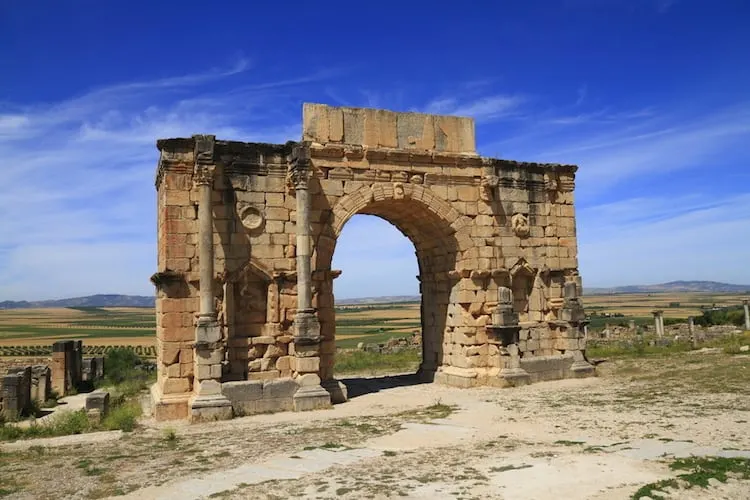Things to see in Volubilis Morocco