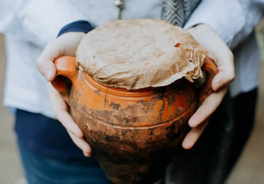 Tangia pot in Marrakech