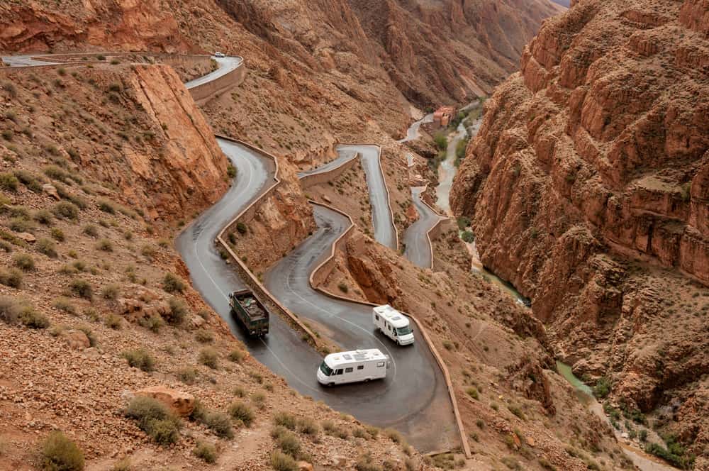 Atlas Mountains Switchback Drive