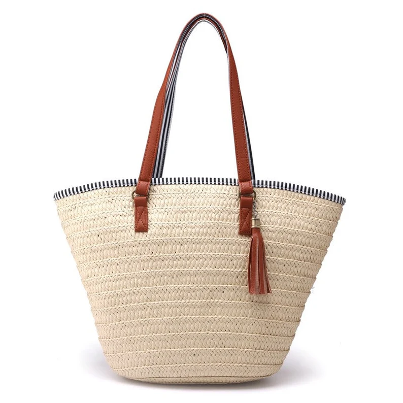 Moroccan Designer Straw Bag - Marrakeche Crafts