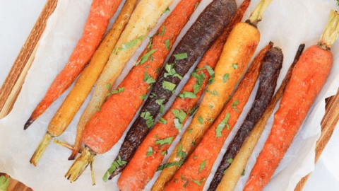 Ras al Hanout Roasted Carrots