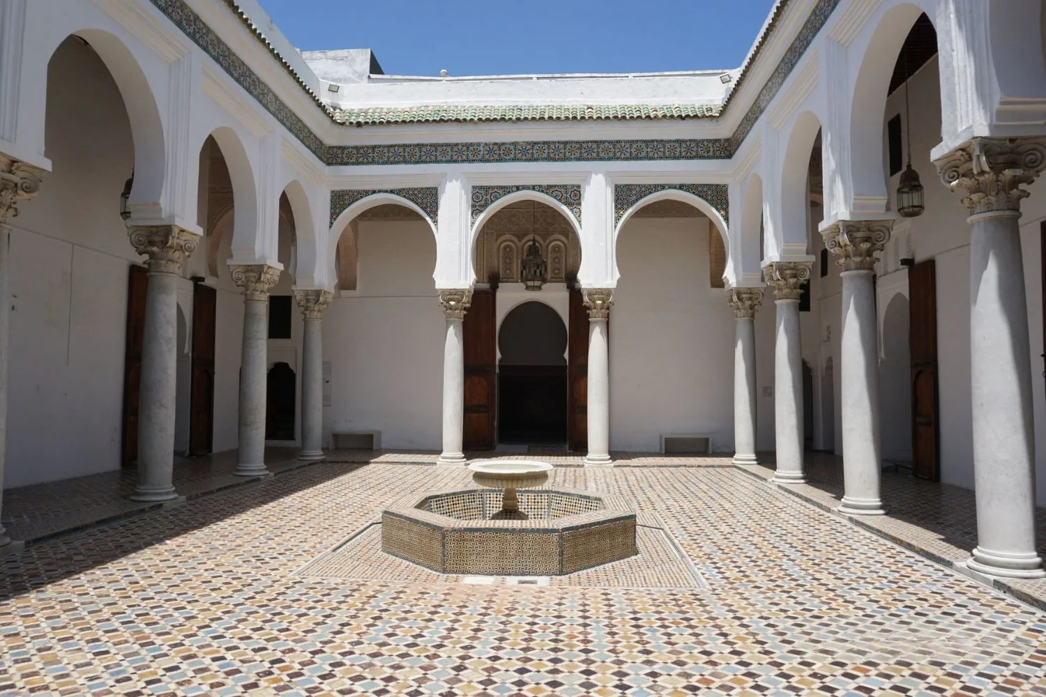 Inside the Museum of Moroccan Arts in Tangier, Morocco