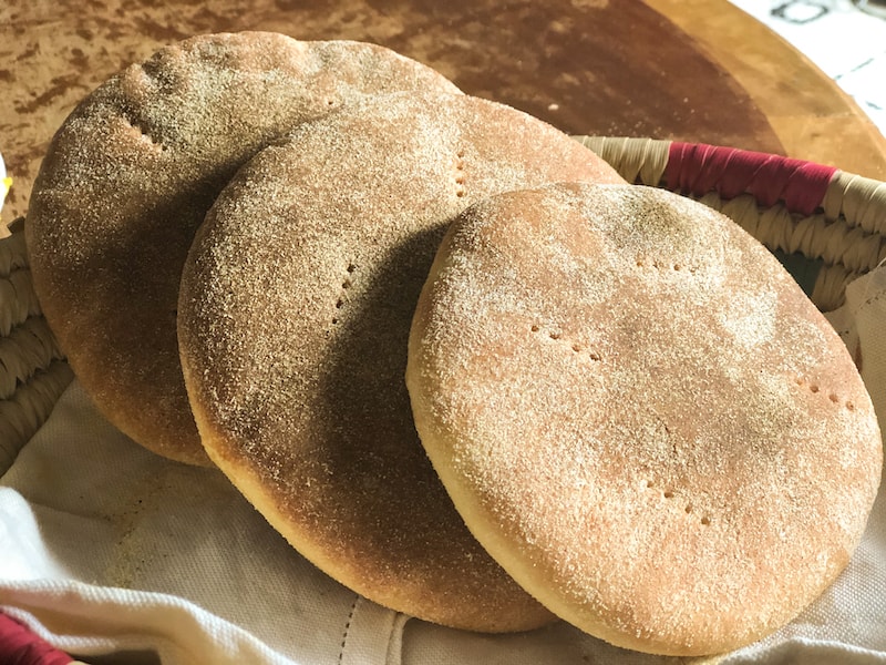Moroccan Recipe Bread Or Khobz